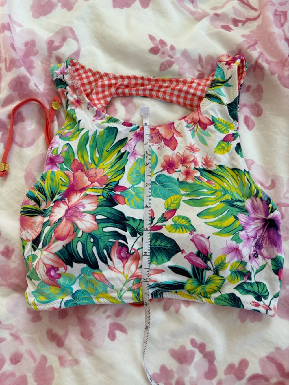 Tommy Bahama reversible patterned high neck bikini - Picture 6 of 9